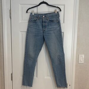 Levi's Light Blue Straight Leg Women's Jeans